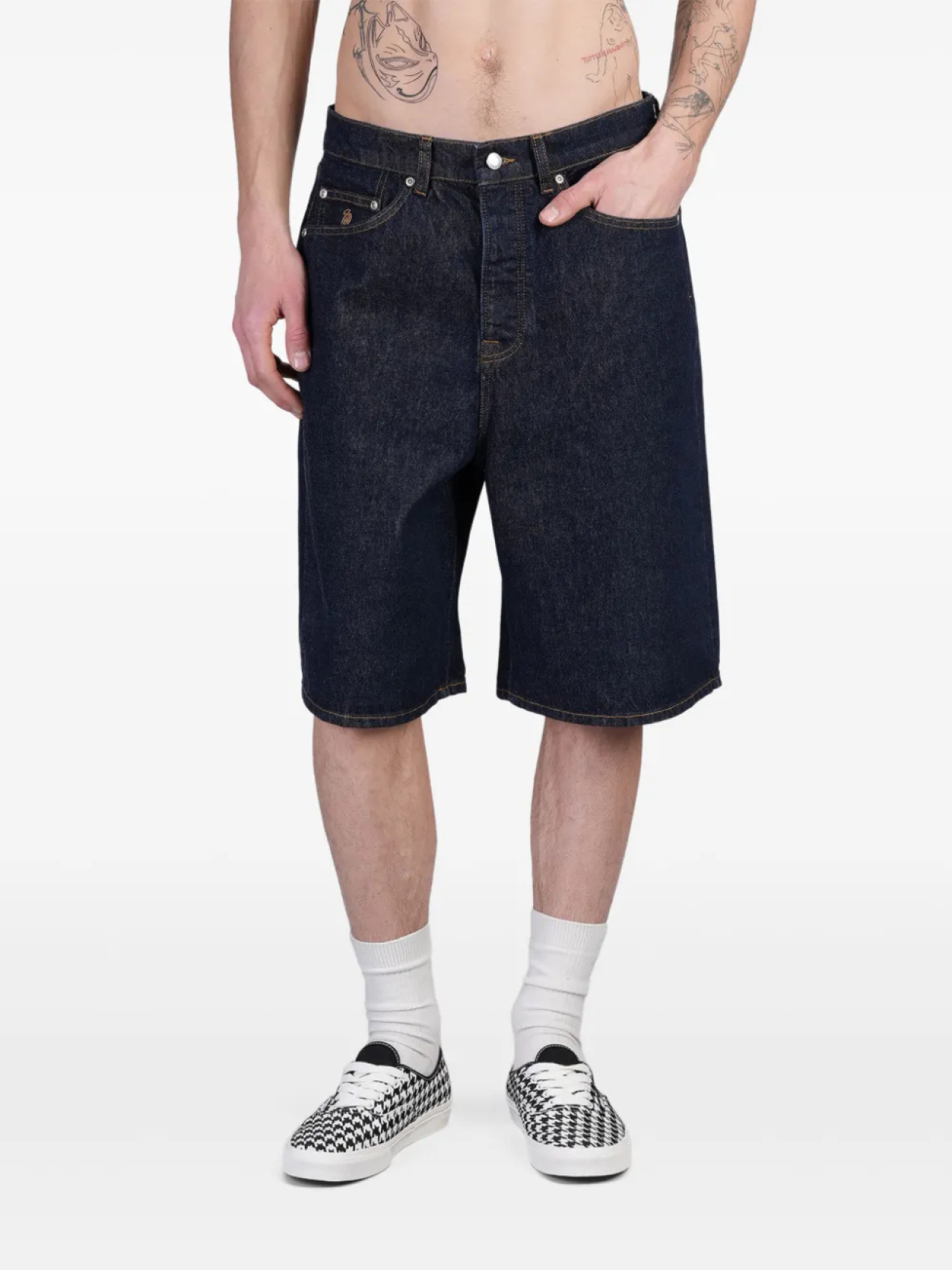 

Джинсовые шорты Stüssy, синий