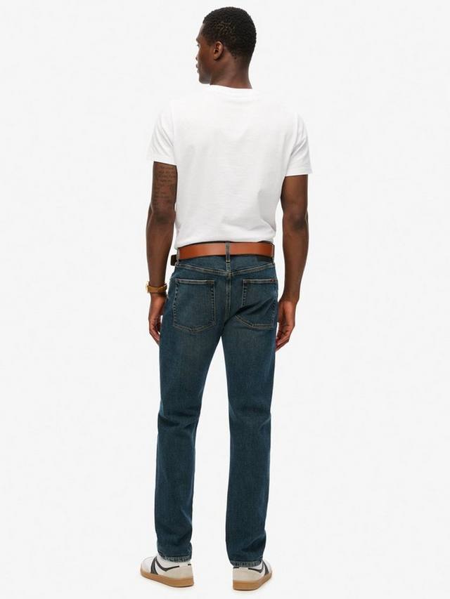 Винтажные джинсы прямого кроя Slim Straight Superdry, Viper Vintage Indigo — фото 2