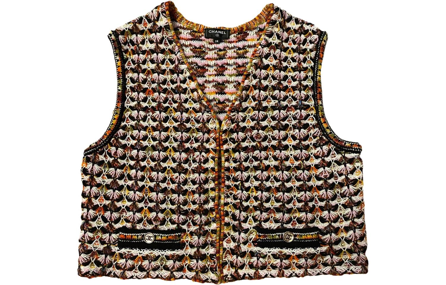 CHANEL Женская жилетка разноцветная, Multicolor — фото 3