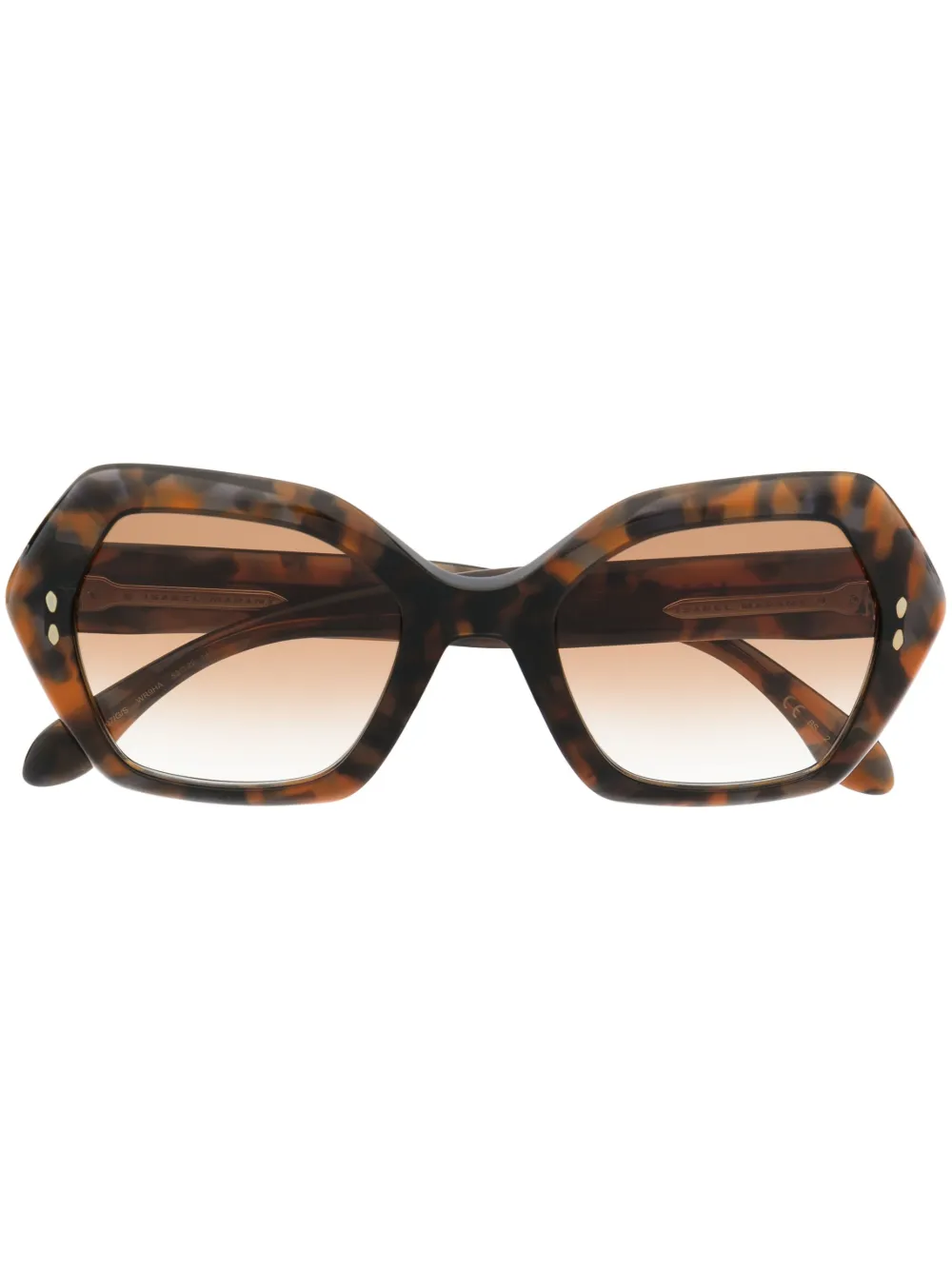 

Солнцезащитные очки черепаховой расцветки Isabel Marant Eyewear, коричневый