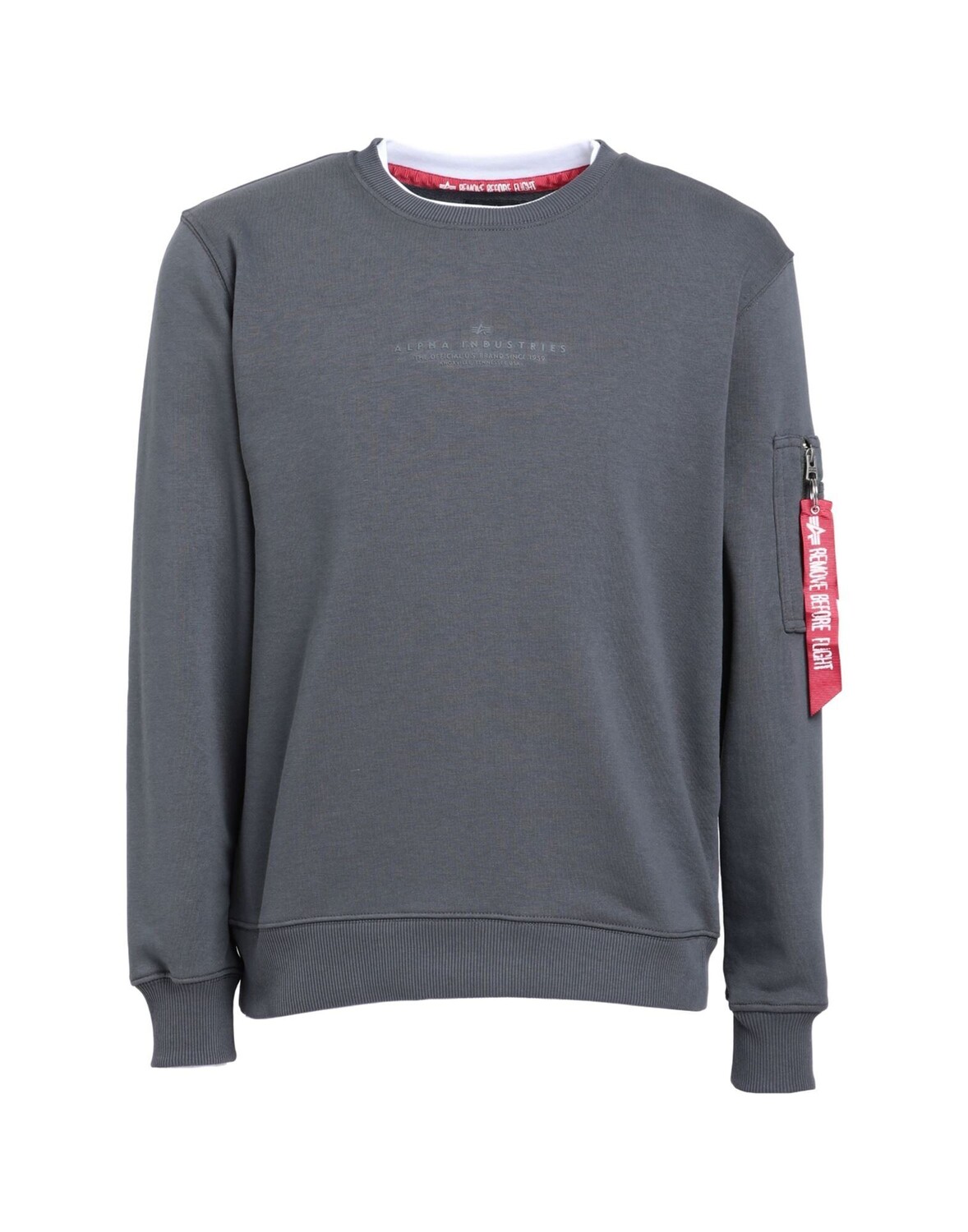 

Толстовка Alpha Industries, серый