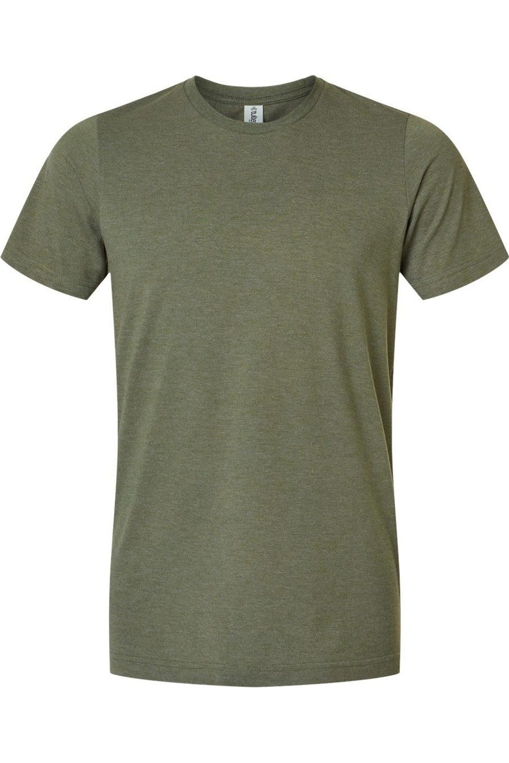 

Футболка Tultex Combed CVC, цвет heather military green