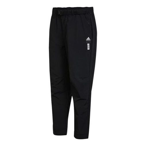 

Спортивные штаны Men's adidas Wj Pnt Solid Color Logo Elastic Woven Sports Pants/Trousers/Joggers Black, мультиколор