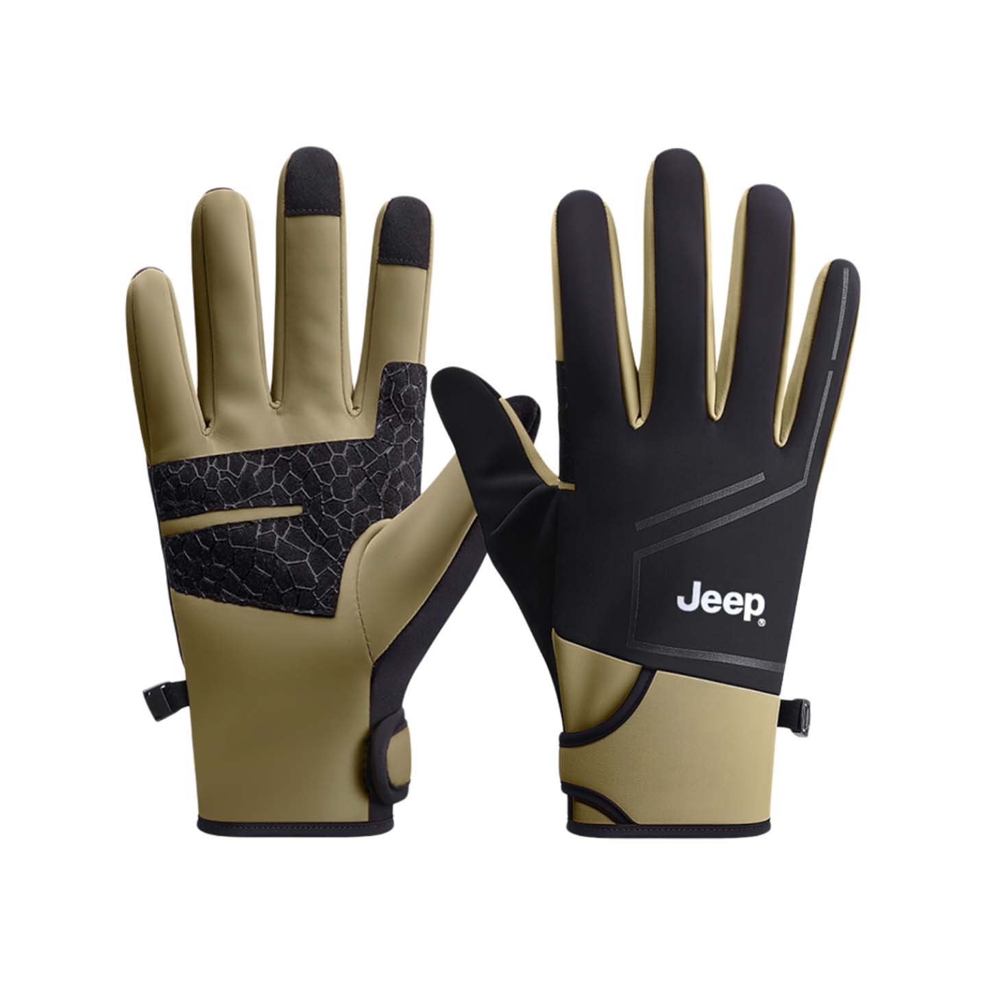 

Перчатки мужские Jeep, army зеленый