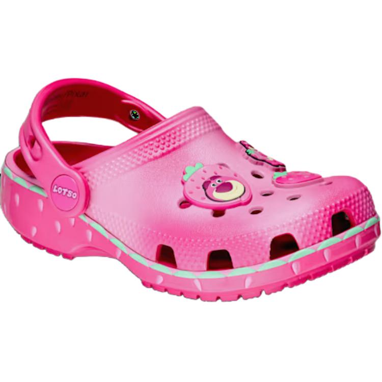 Crocs Disney x Breathable Low top Toddler Shoes Pink Infant And Toddler — фото 4