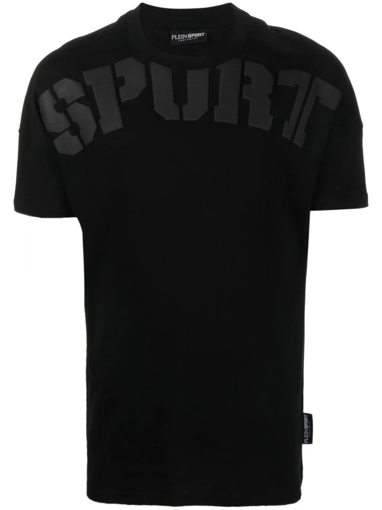 

Plein Sport футболка с логотипом, черный