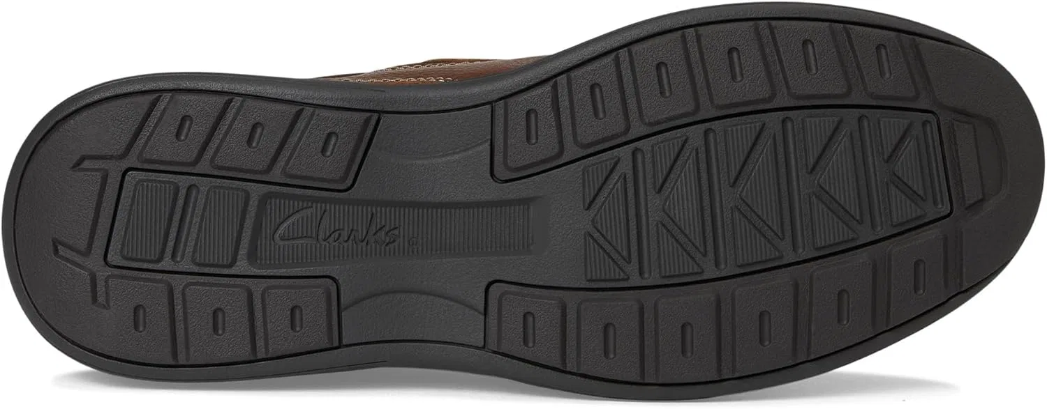 Мужские туфли Clarks Craftwell Step, Brown Drum Leather. — фото 3