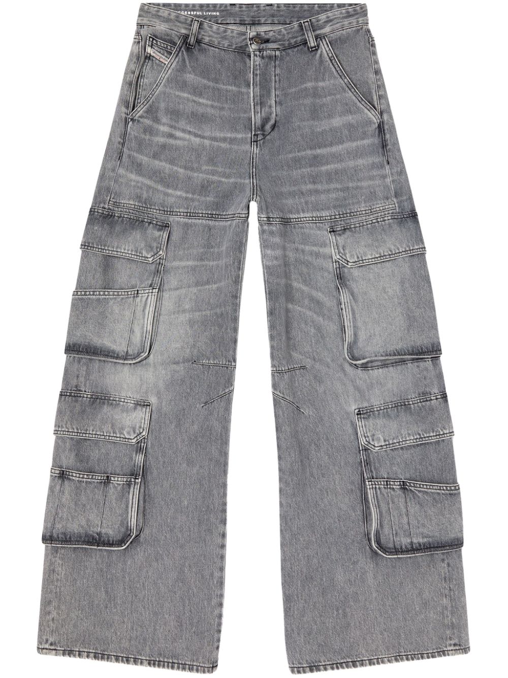 

Женские брюки Diesel, цвет multi