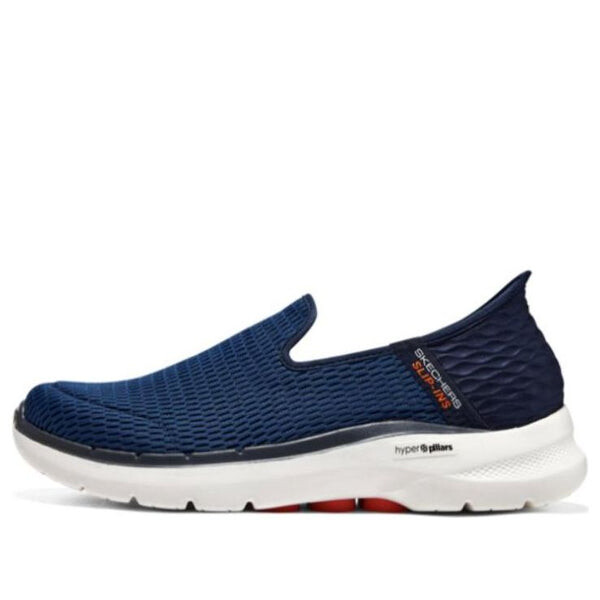

Кроссовки go walk 6 shoes 'blue black' Skechers, синий