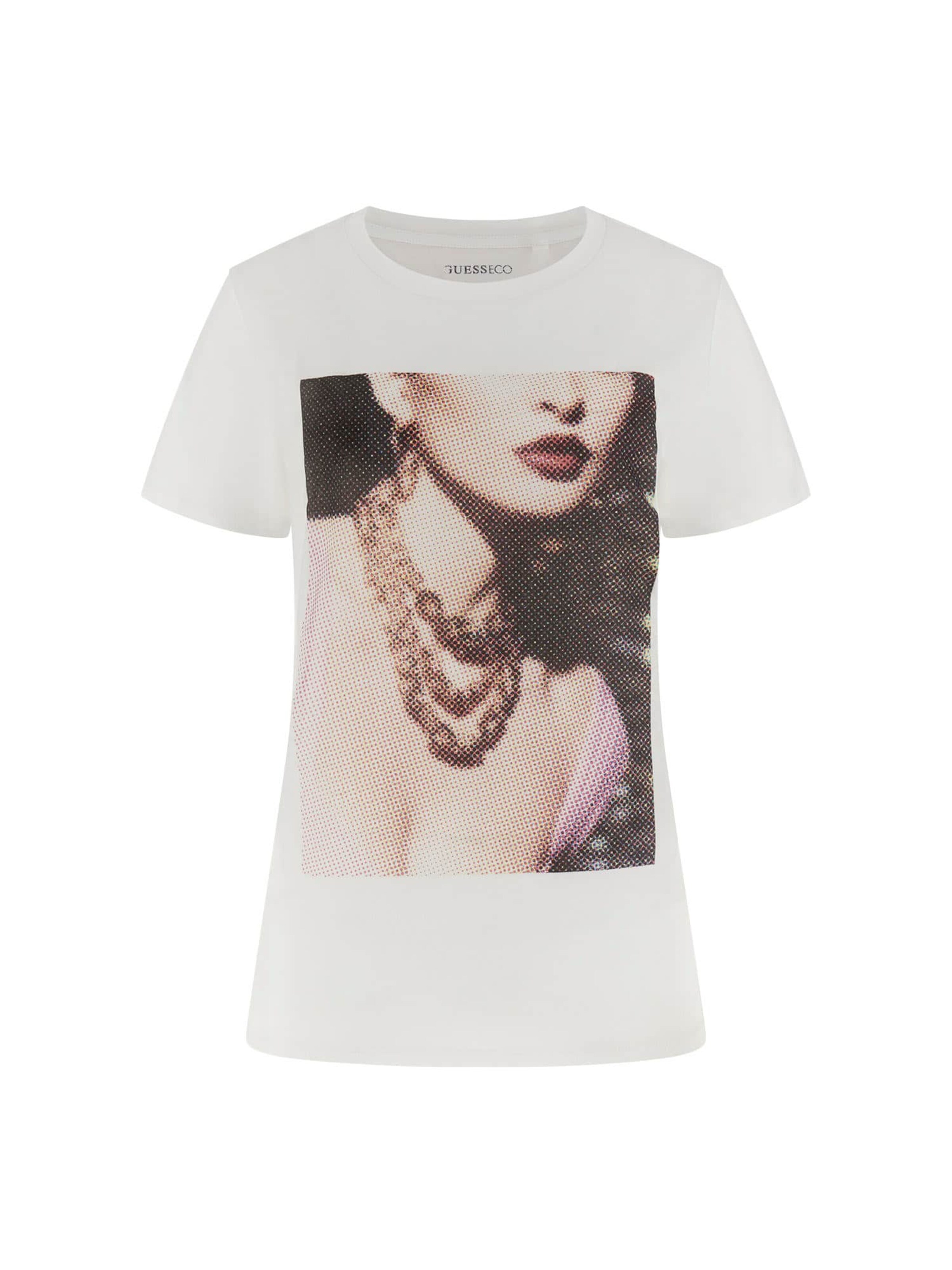 

GUESS Лонгслив в белом цвете