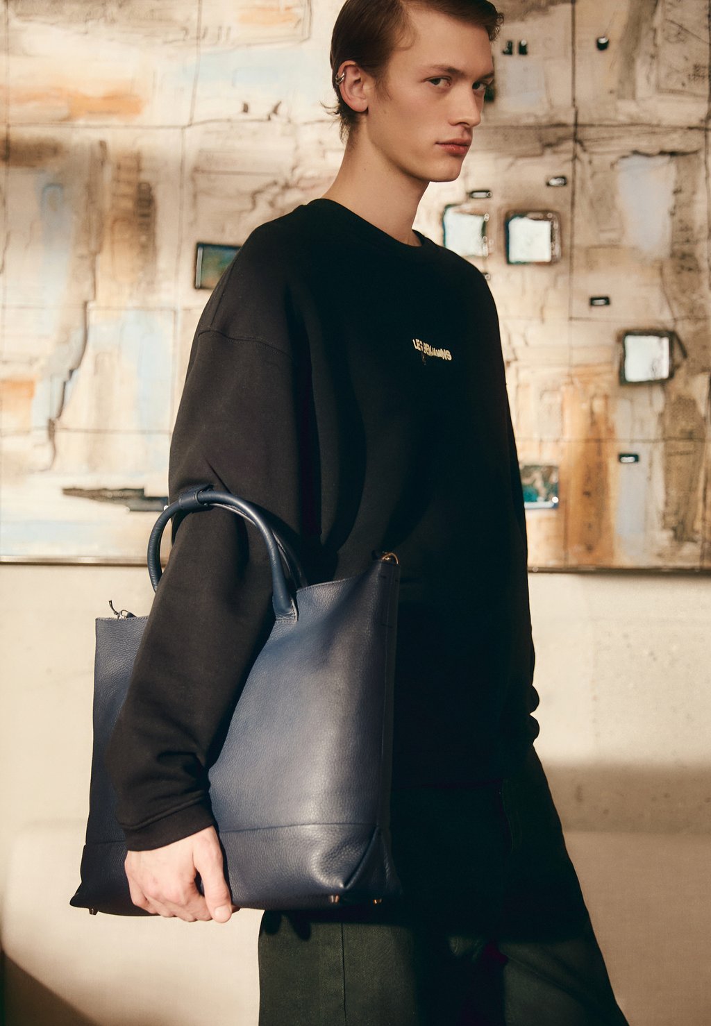 

Сумка-тоут ZALIA UNISEX Tiger of Sweden, темно-синий