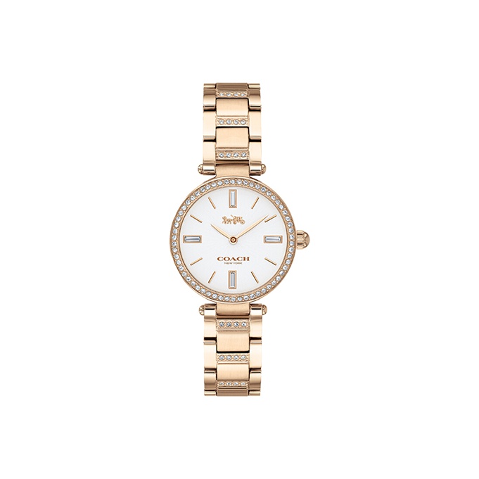 

COACH Часы PARK European/US Watch Quartz Movement Steel Strap White Dial Women's Watch