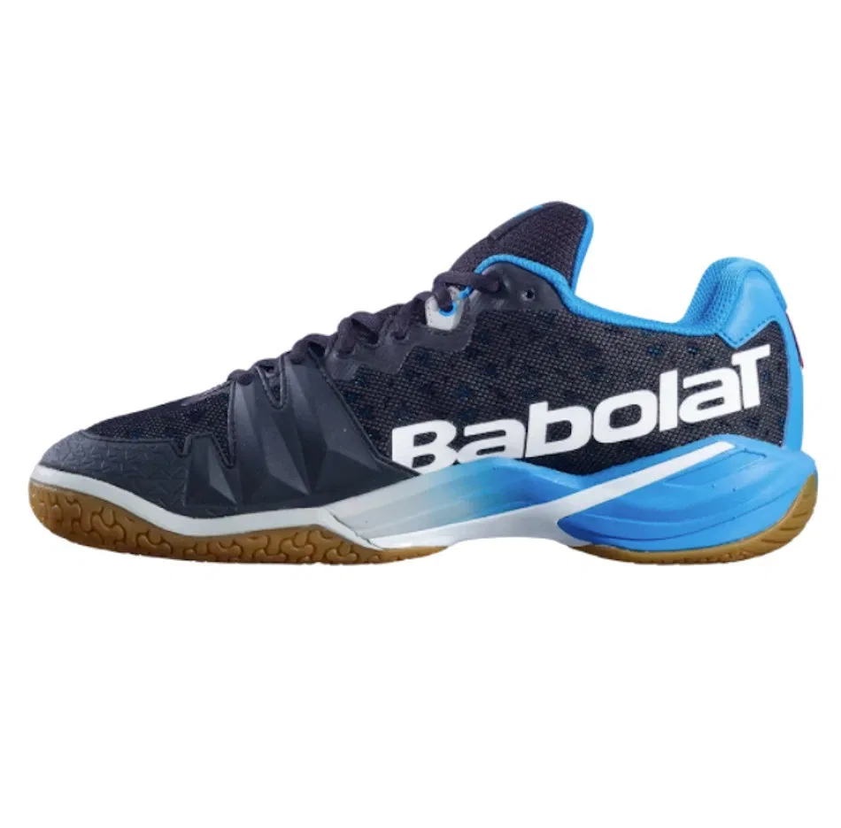 Мужские кроссовки для бадминтона «Shadow Tour» от Babolat, Black/Blue — фото 2