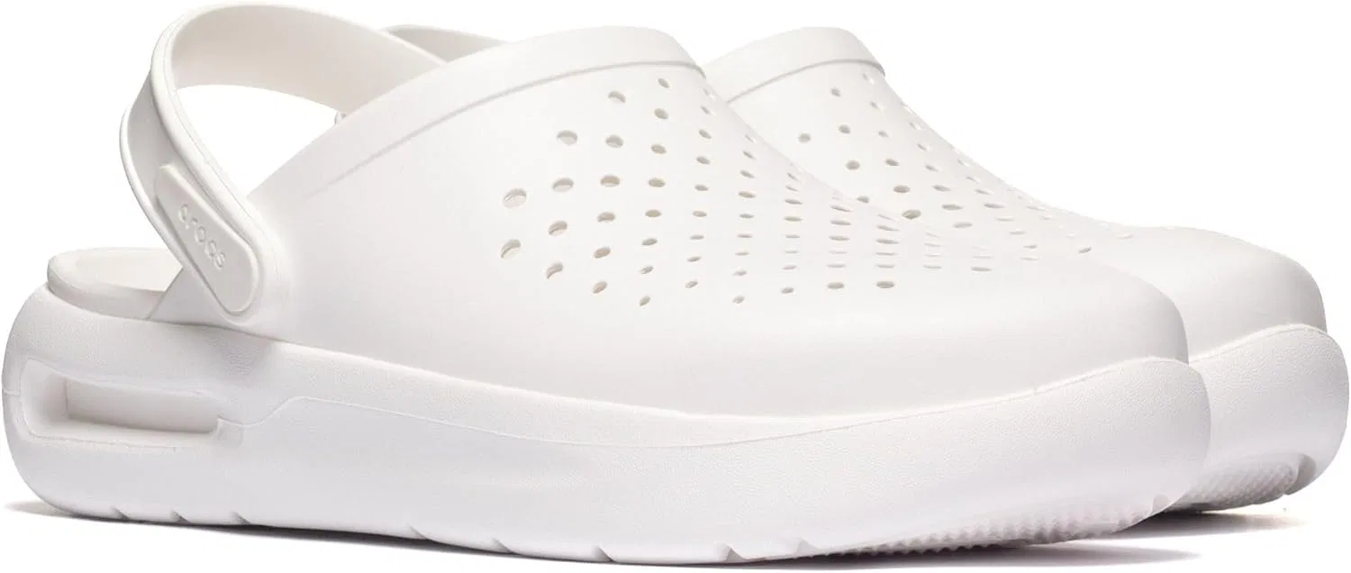 Crocs InMotion Унисекс взрослые сабо, White