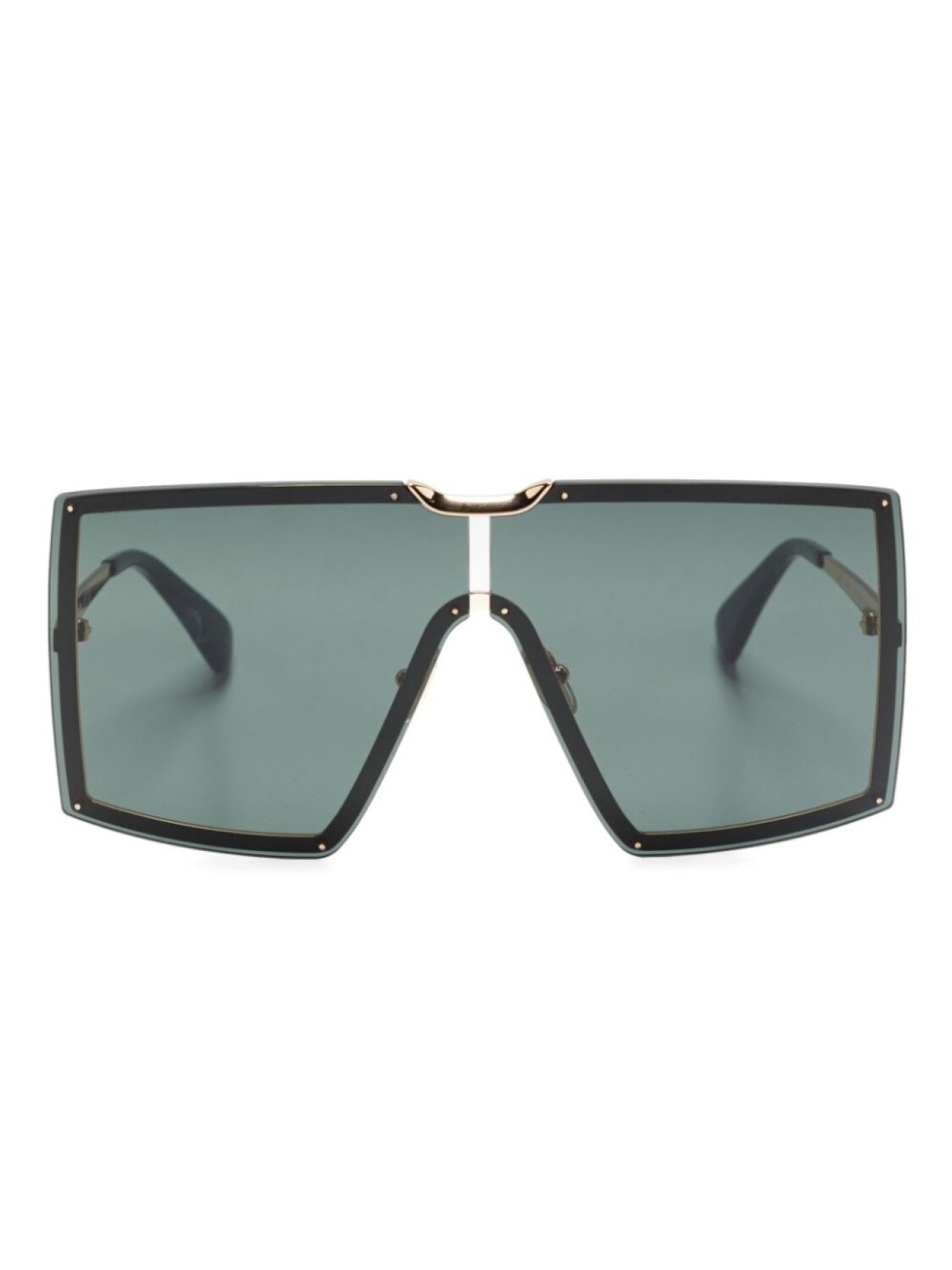 

Солнцезащитные очки Miller Max Mara Eyewear, зеленый