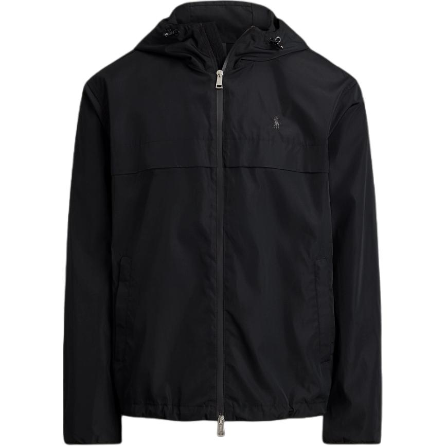 

Ветровка с капюшоном на молнии Polo Ralph Lauren, черный