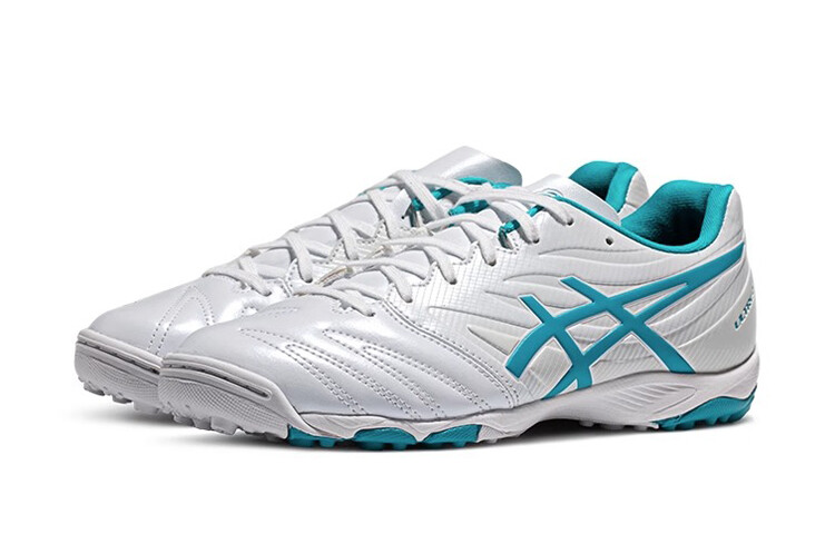 Футбольные бутсы серии Ultrezza Kids для детей Asics, белый/зеленый — фото 3