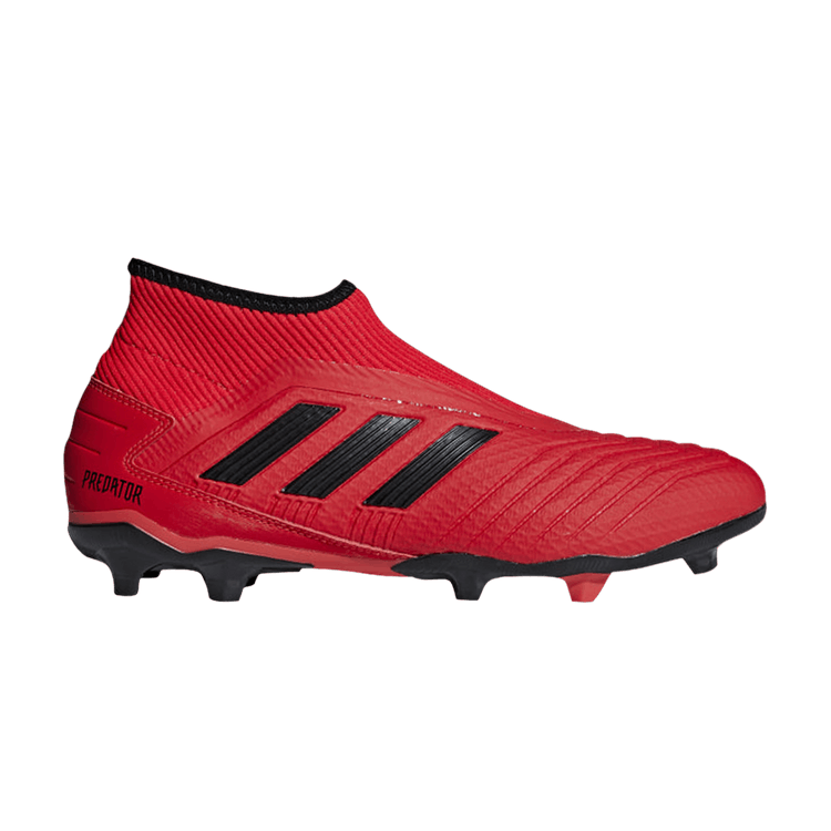 

Кроссовки Predator 19.3 Laceless FG 'Active Red Black', красный