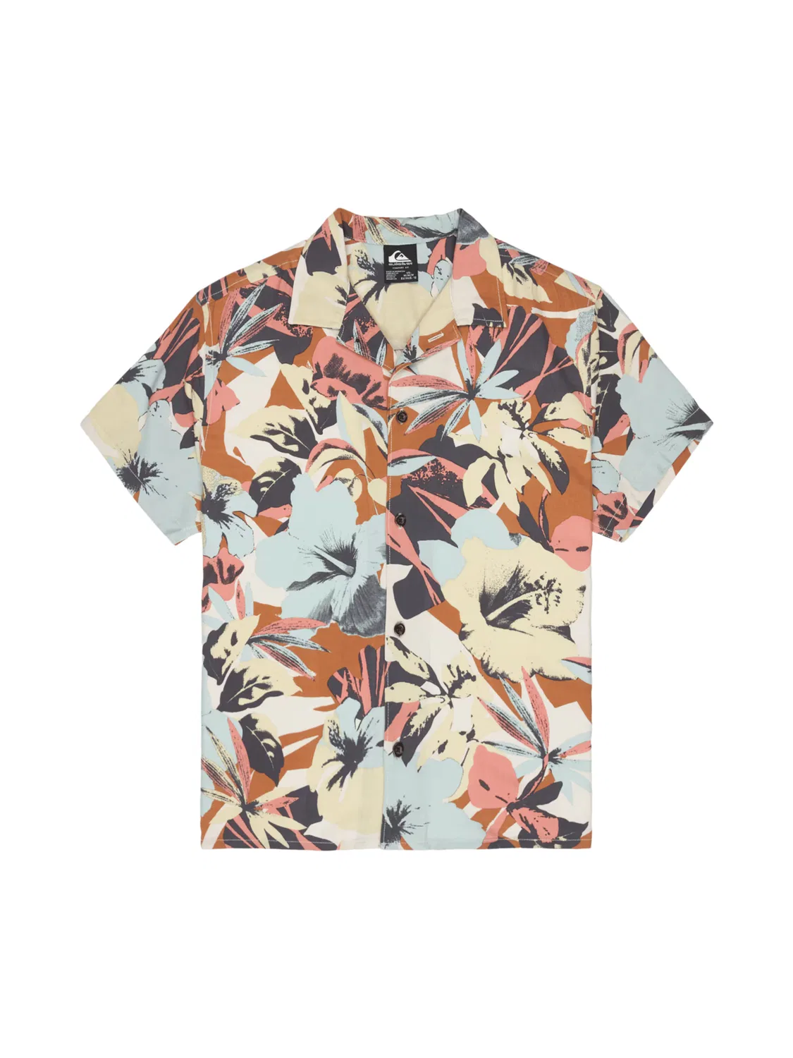 Рубашка на пуговицах стандартного кроя, модель 'Safe Paradise' Quiksilver, Mixed Colors