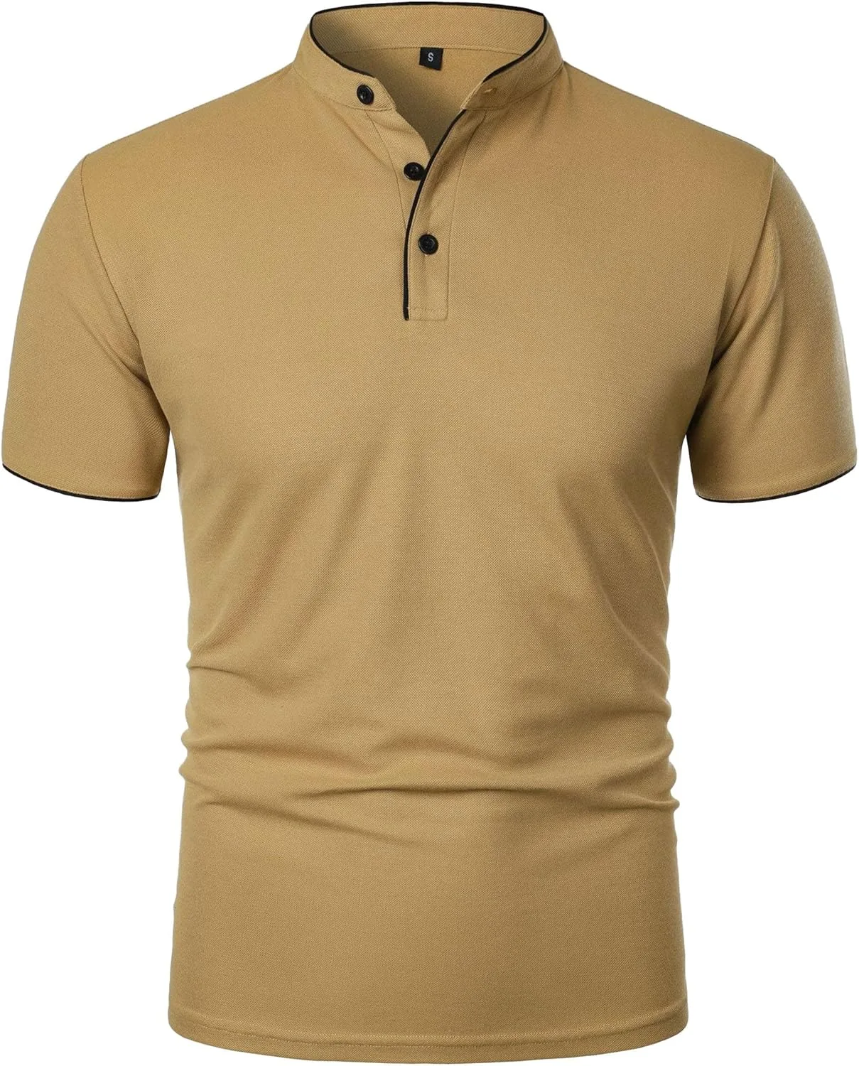 

Мужская хлопковая поло с коротким рукавом Slim Fit Maiyifu-GJ