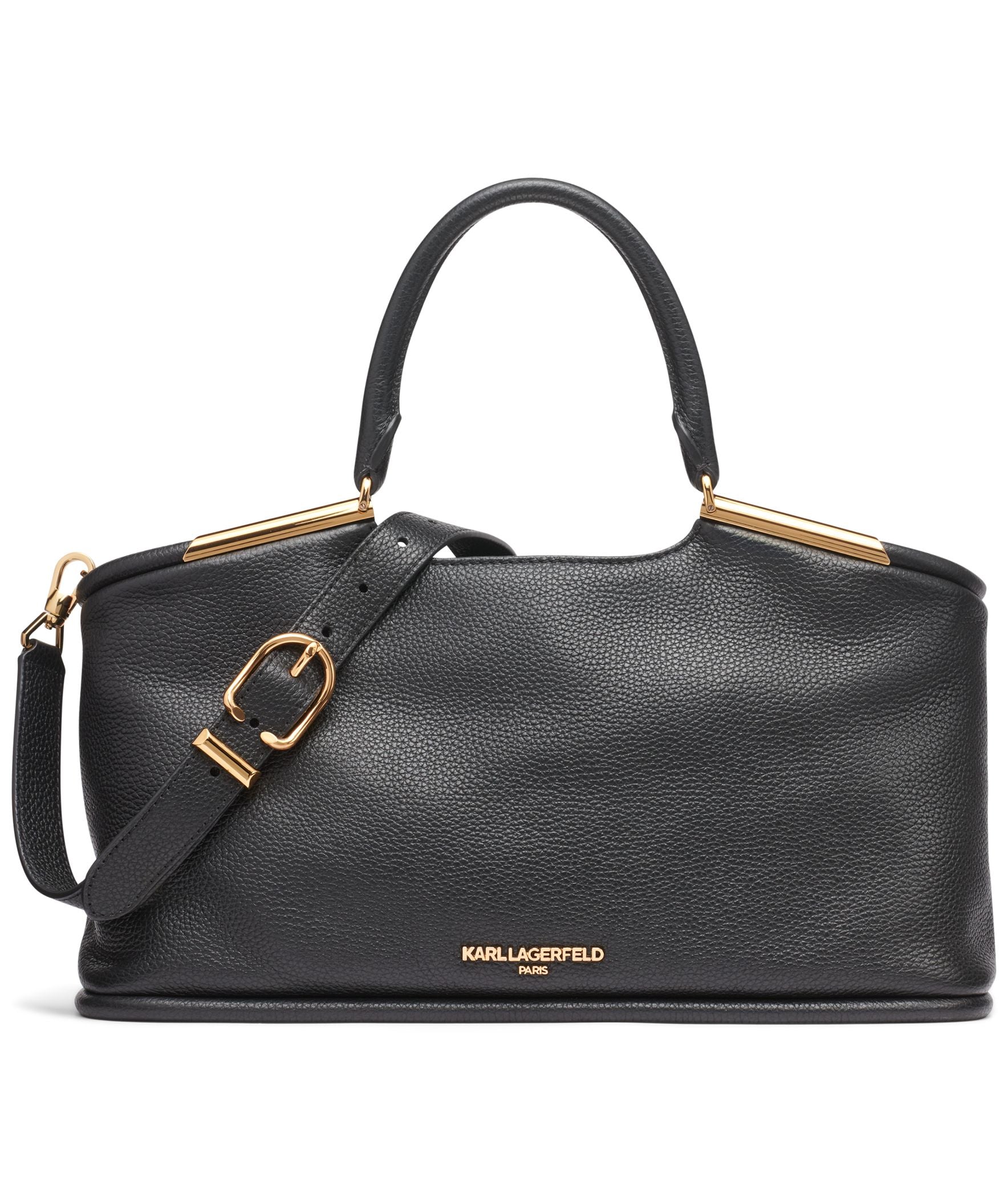 

Валери Сатчел Karl Lagerfeld Paris, черный/золотой