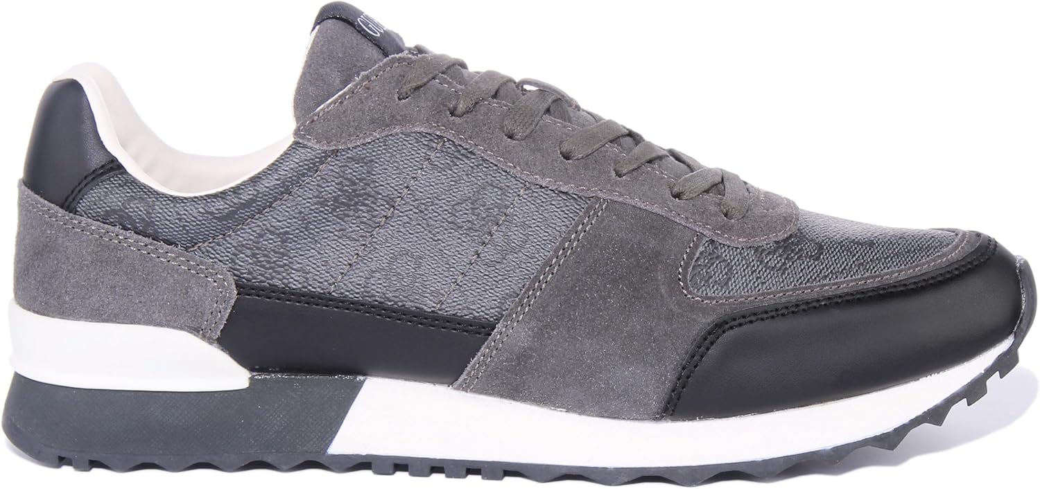 GUESS мужские гимнастические кроссовки Sneaker, Coal — фото 2