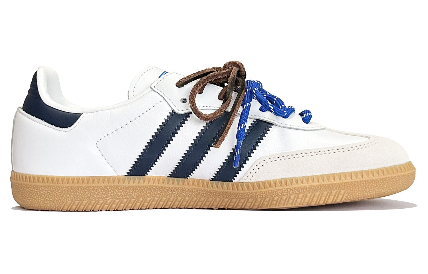 

Кроссовки adidas originals Samba Skateboarding Shoes Unisex Low-top White/blue, белый/синий