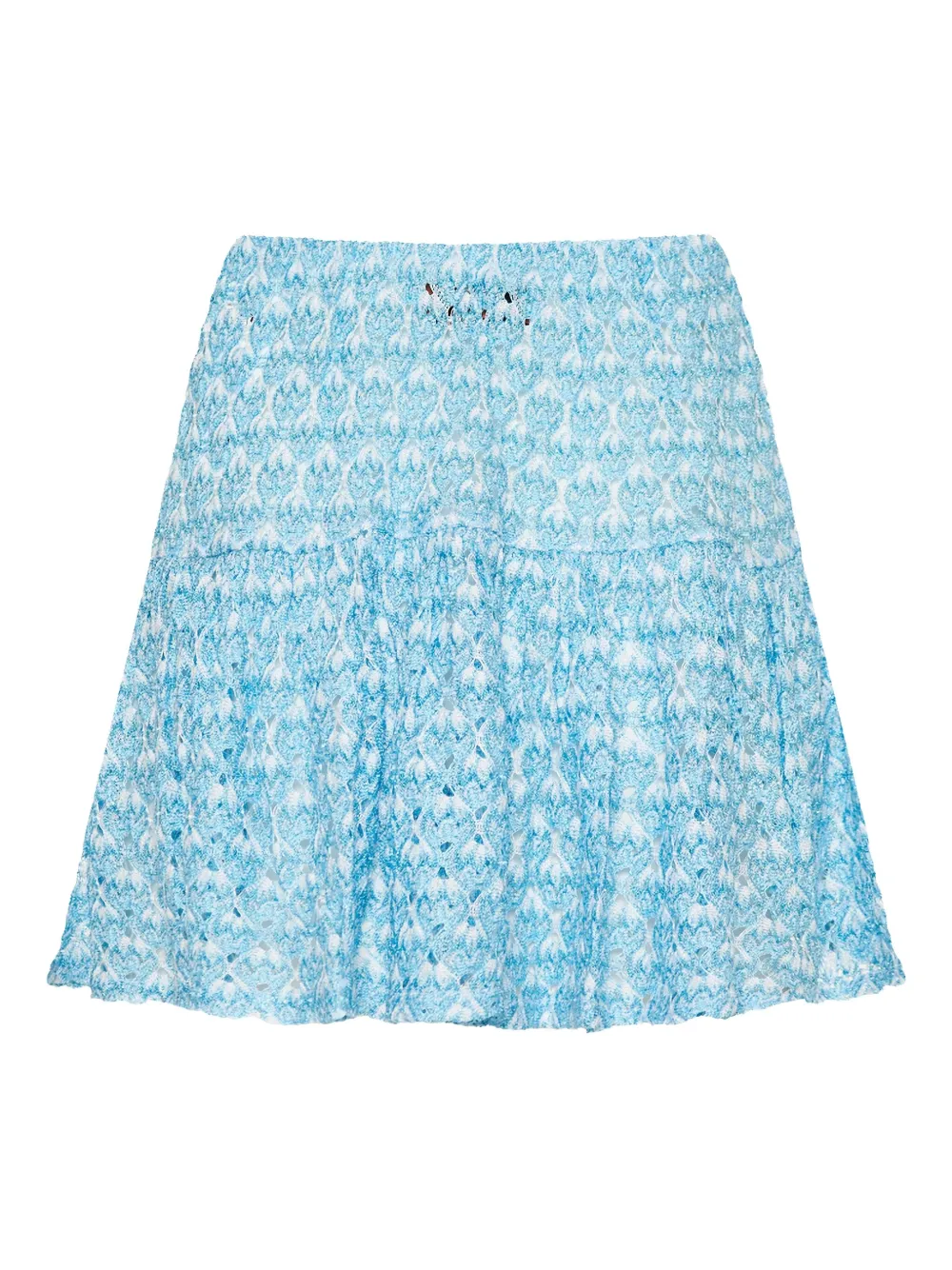 

Ярусная юбка с узором Missoni, синий