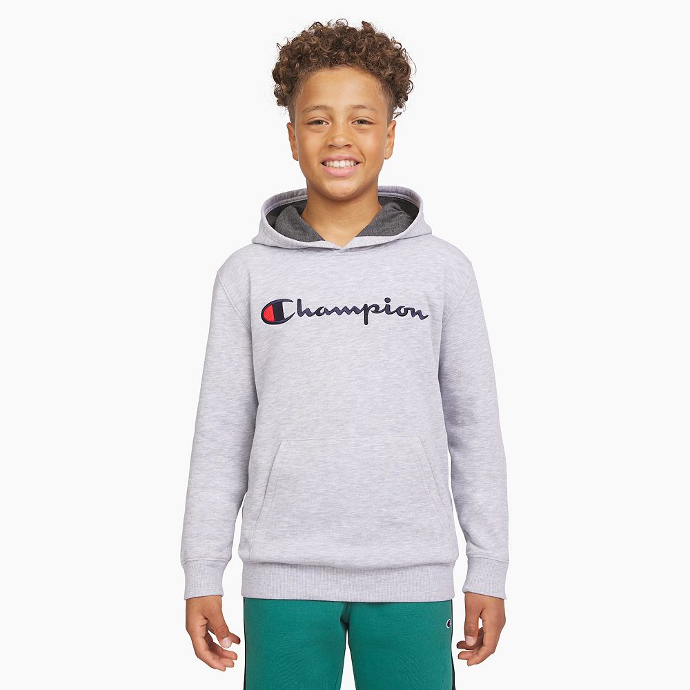 

Толстовка из флиса с логотипом Champion для мальчиков 8–20 лет, цвет Gray Heather