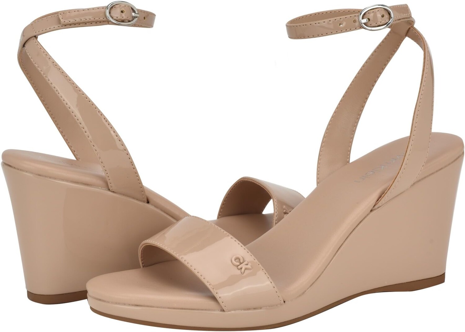 

Сандалии Calvin Klein Belliny, цвет Light Natural Patent