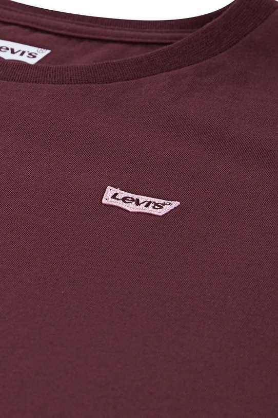 Детская футболка LVG BATWING CHEST HIT TEE Levi'S, бордовый — фото 3