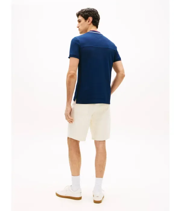 Полюс slim fit Tommy Hilfiger, темно-синий — фото 3