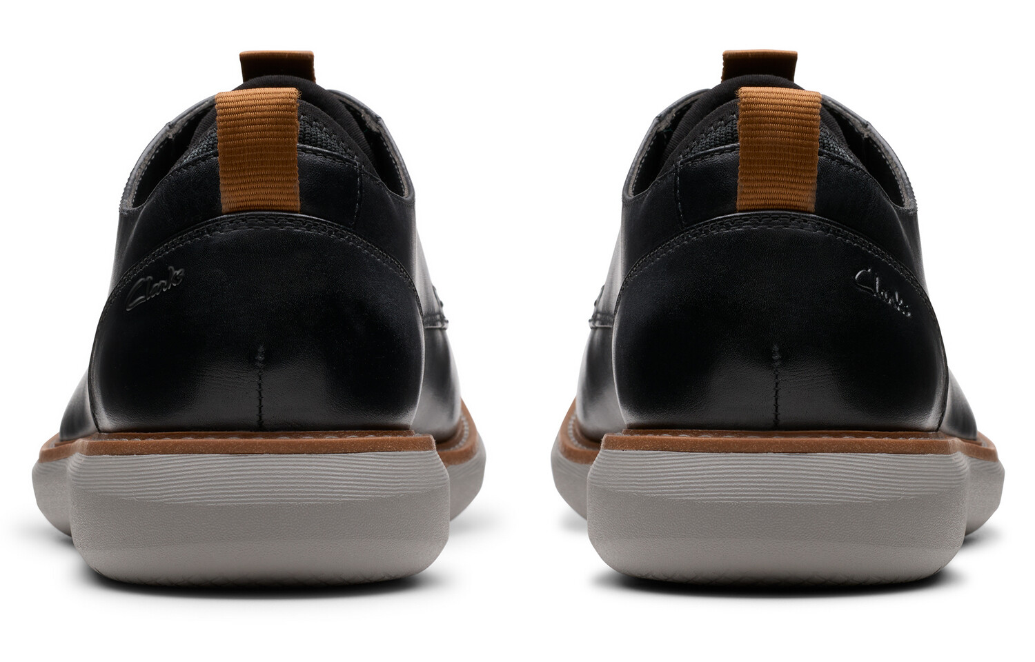 Мужские туфли Clarks Men's Casual Shoes Men Low-Top Black — фото 4