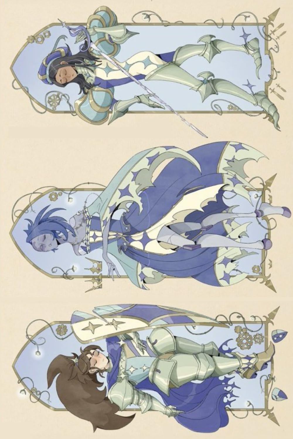 

Steampunk Anime Notebook - Princess Guinevere Sword and Shield Journal | Knights of Guinevere Inspired Writing Book