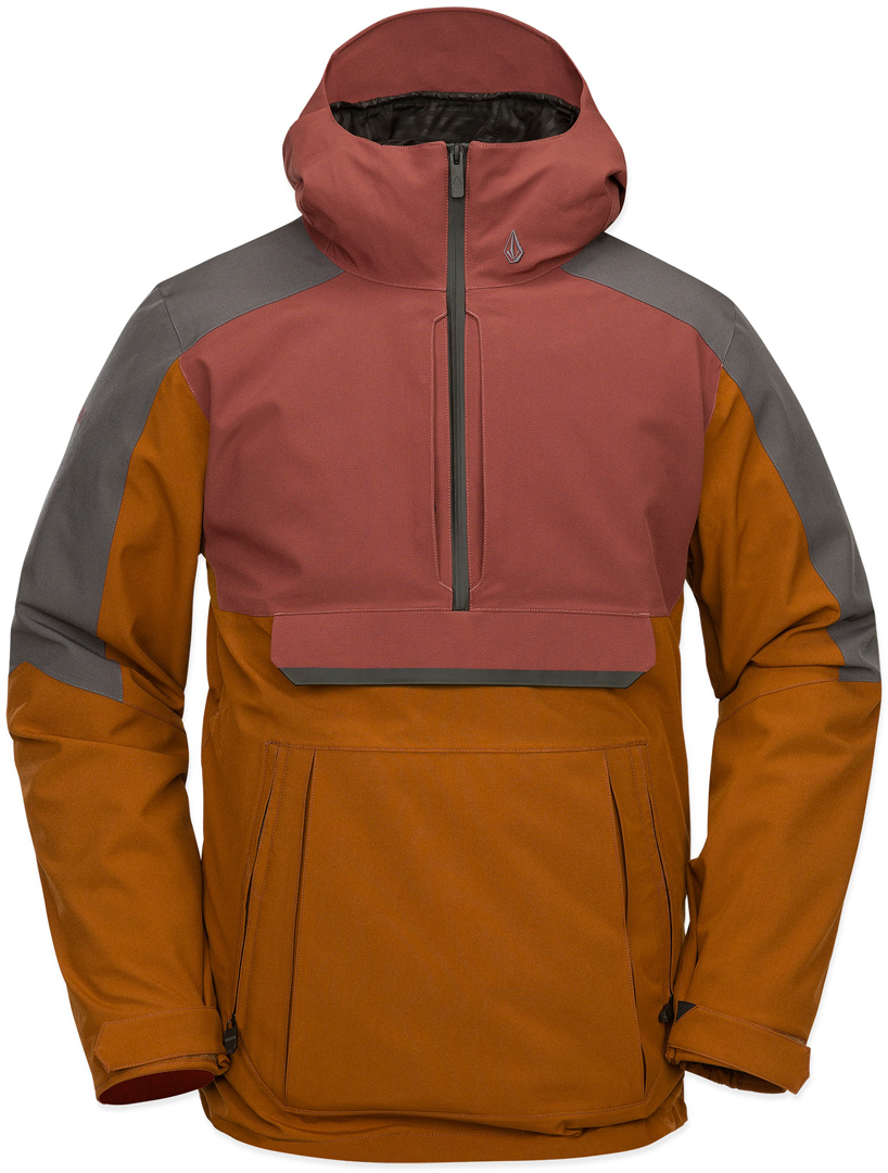 

Volcom Куртка Brighton pullover caramel XL