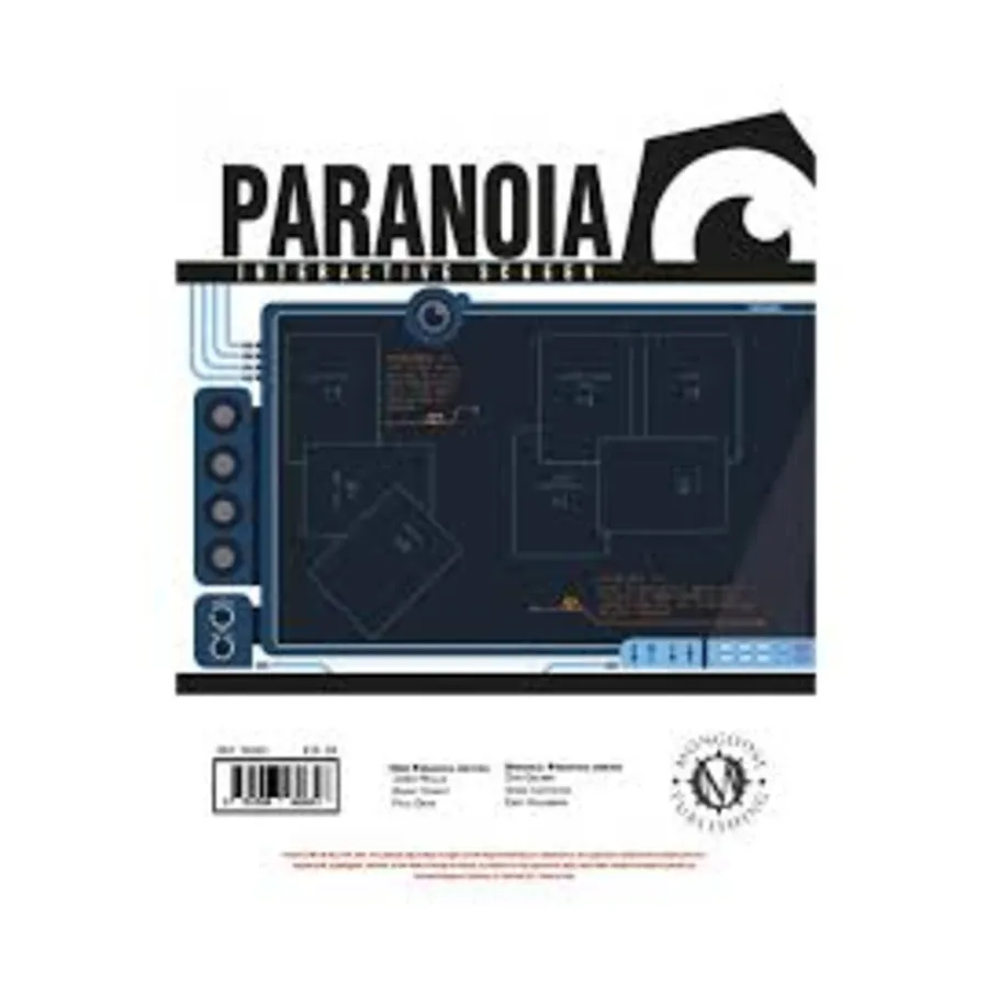 

Paranoia Interactive Screen, Paranoia - Red Clearance Edition, твердый переплет