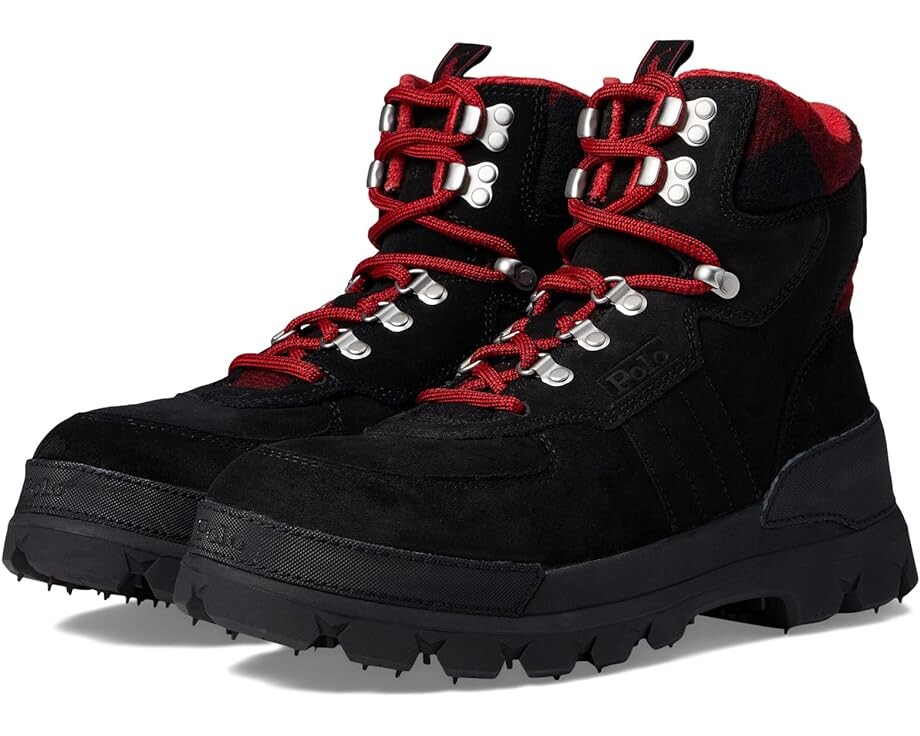 

Ботинки Polo Ralph Lauren Oslo Tactical Boot, цвет Black/Rob Royal