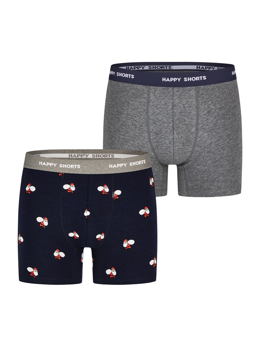 

Трусы Happy Shorts XMAS KIDS, цвет mottled grey/Black