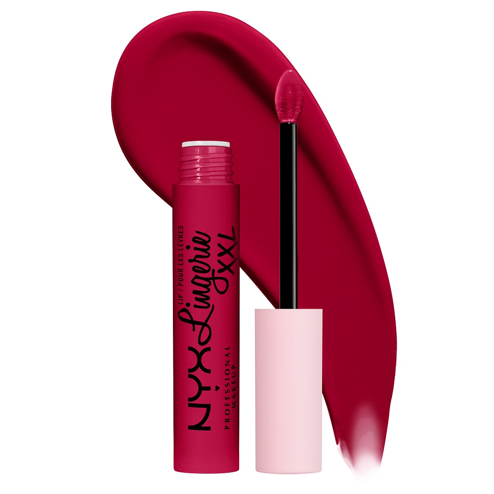 

Жидкая матовая помада lip lingerie xxl Nyx Professional Makeup, цвет stamina, 4 мл