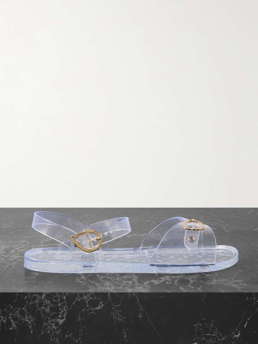 Сандалии Irini из переработанного ПВХ с открытой пяткой Ancient Greek Sandals, прозрачный