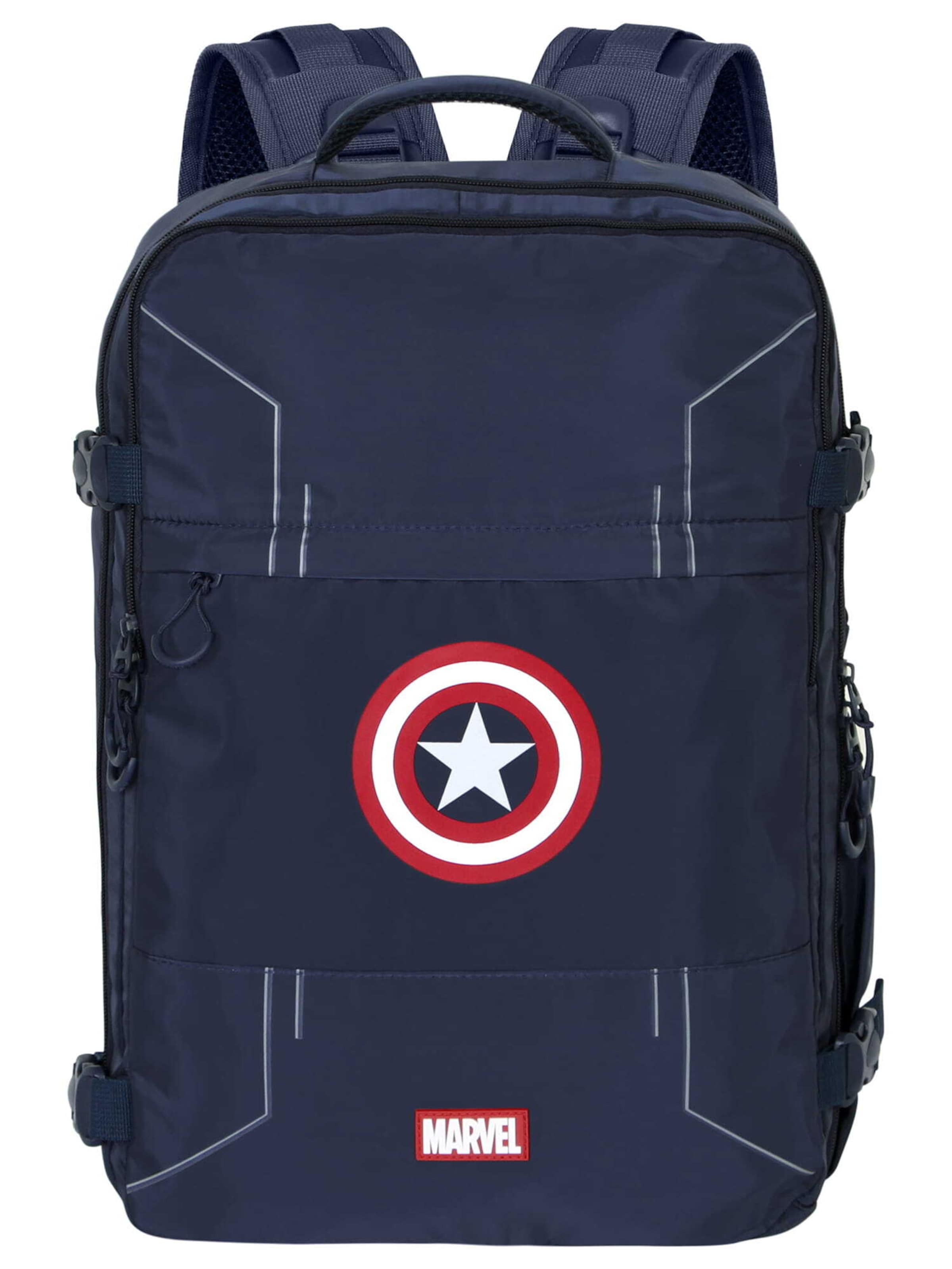

Marvel Рюкзак 'Captain America' в цвете Marine Blue