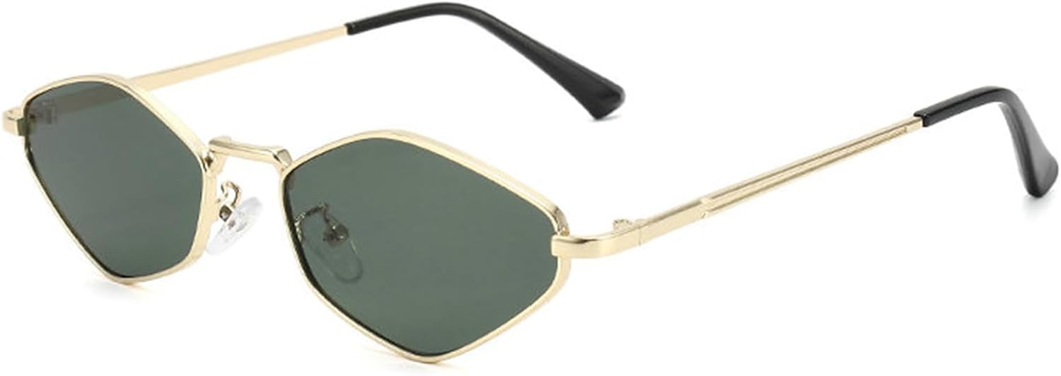 

Хелена Модные солнцезащитные очки неправильной формы для женщин, классические, маленькие, многоугольные, геометрические, ретро, ​​роскошные, мужские солнцезащитные очки UV400 helena, C4