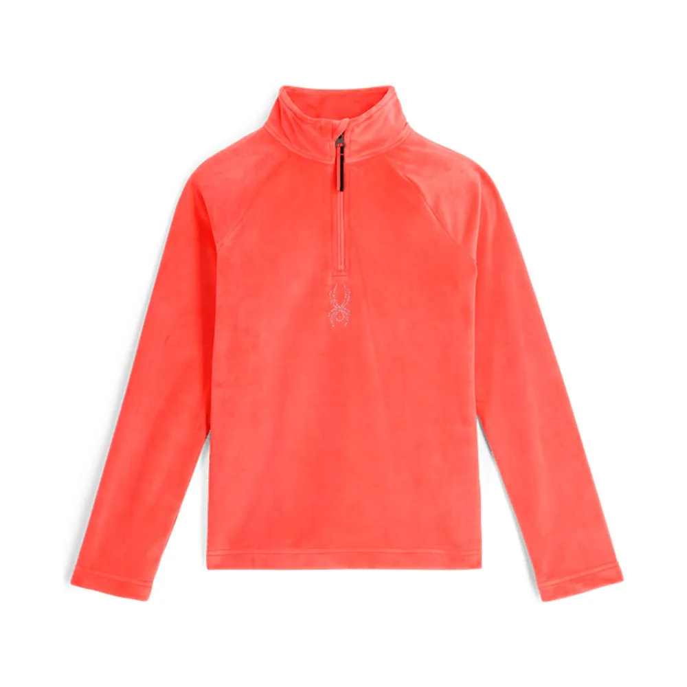 

Флис Spyder Shimmer Bug half zip, оранжевый