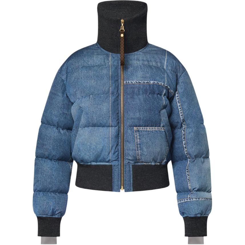SKI Лыжная серия Куртка женская синий Louis Vuitton