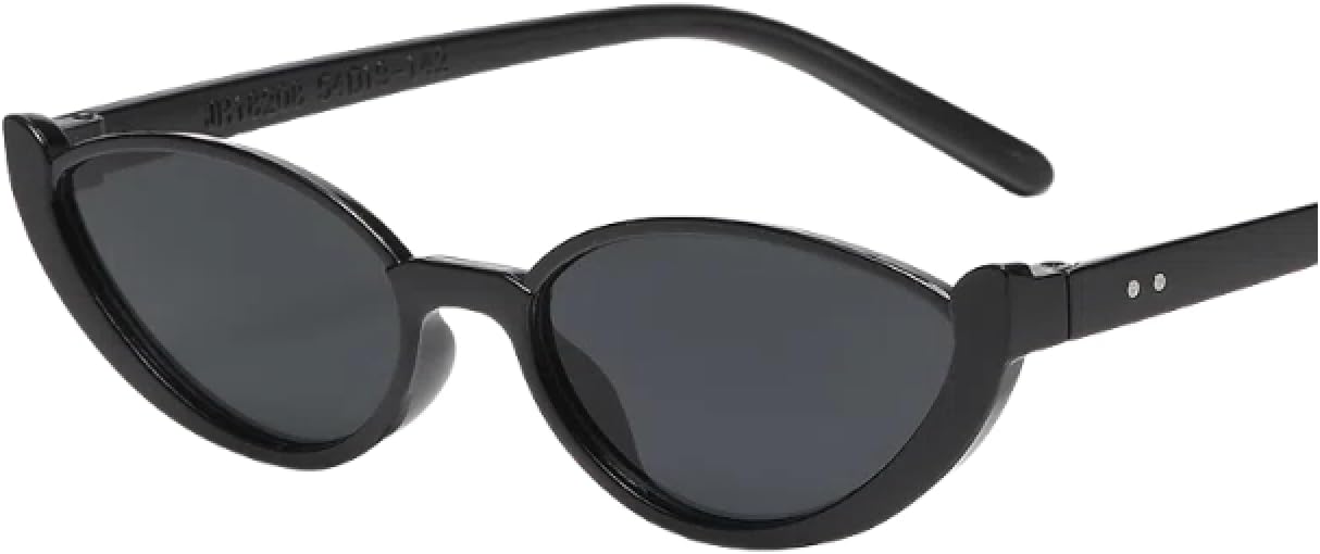 

Солнцезащитные очки «кошачий глаз» для женщин — ретро-стиль Y2k, маленькая оправа, варианты отделки: глянцевая/матовая/с принтом, неполяризованные поликарбонатные линзы TYUNJI, Leopard Frame / Gradient Brown Lenses