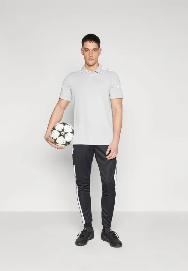 Поло-Рубашка squadra25 c Adidas Performance, Team Light Grey/White — фото 2