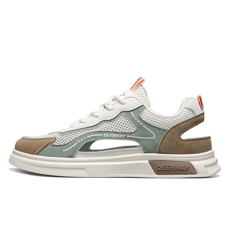 

Кроссовки мужские Lifestyle Shoes Men Low-Top Deerway, белый/серый/синий