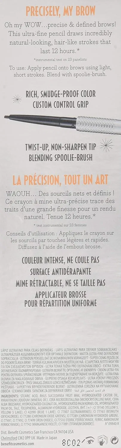 Карандаш для бровей Benefit Precious My Brow #5 Deep — фото 3