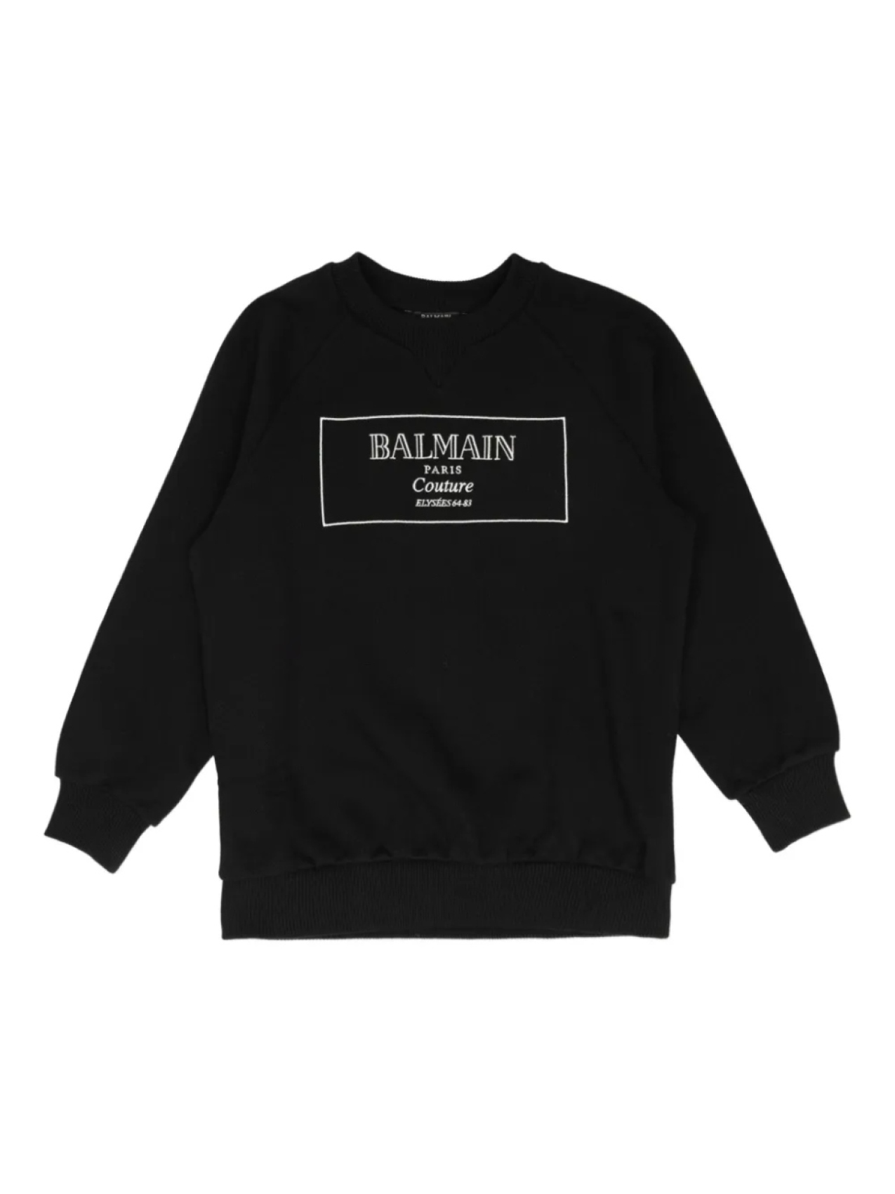

Толстовка с вышитым логотипом Balmain Kids