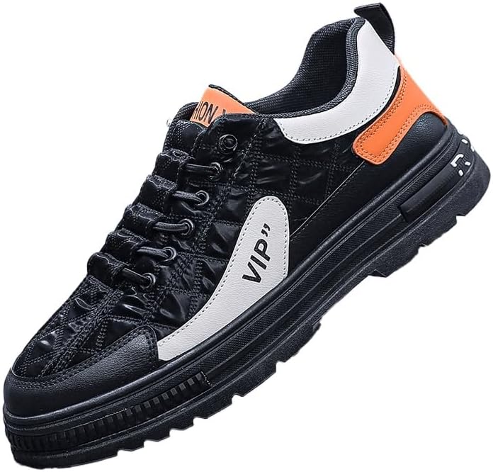 

Мужские кроссовки в стиле уличной моды с цветными блоками, удобные повседневные нескользящие кроссовки для активного отдыха на улице, мужская обувь Azttoztto, черный